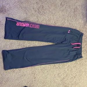 kids under armour sweat pants YLG